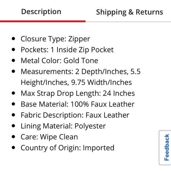 NWOT PURSE - Picture 9 of 9